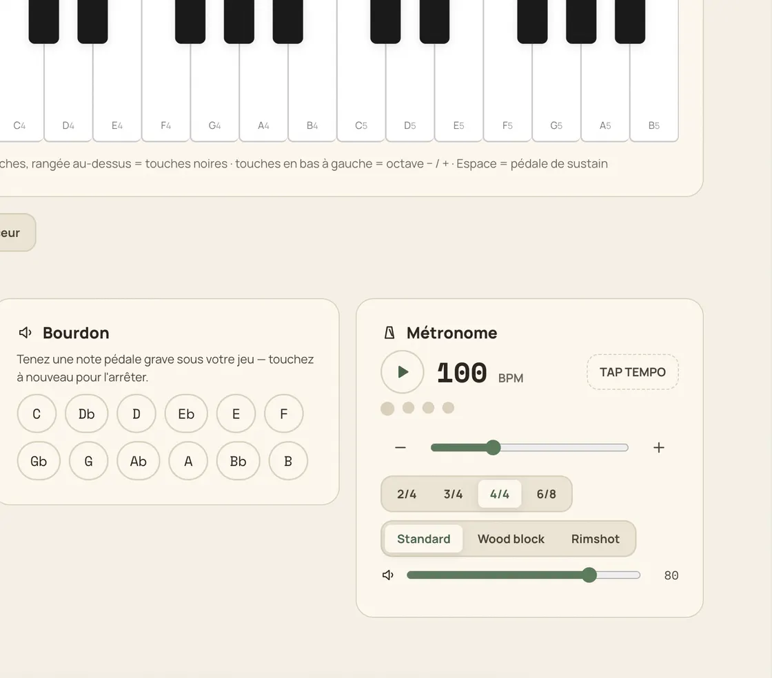 Free online metronome