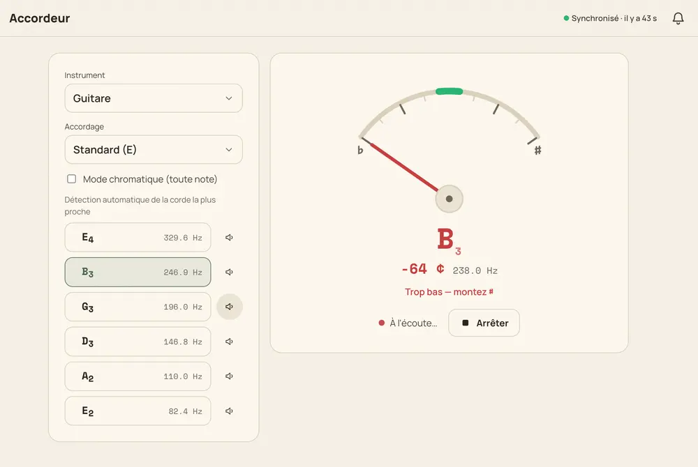 Free online tuner