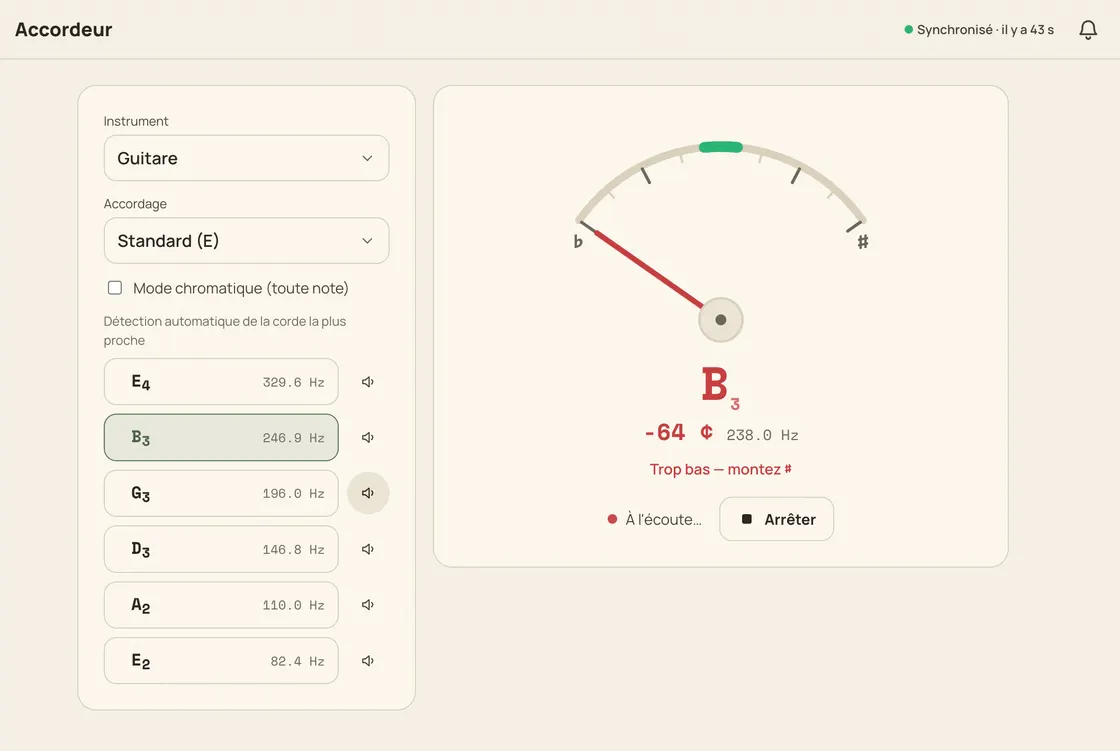 Free online tuner